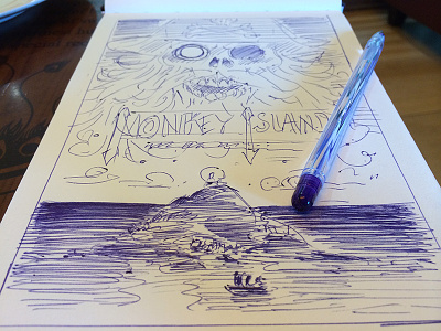 Monkey Island Sketch