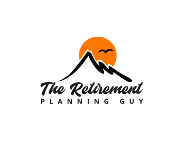 The Retirement Planning Guy business design minimal minimalist retirement typography