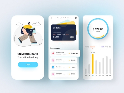 Banking app app app design banking banking app finance app mobile design mobile ui product design ui