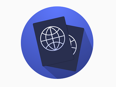 Visa calculation app icon icon passport