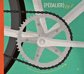 pédalier / crank bike crank fixe fixed gear pignon pédalier vélo