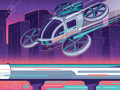 Galileu Magazine drone flying future tesla uber