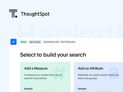 Fun Hackathon Project cards charts data visualization exploration hackathon search