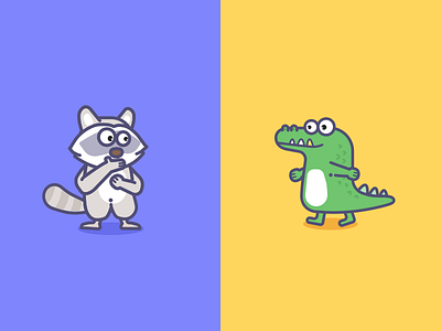 The Raccoon And Crocodiles