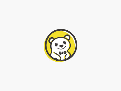 cute bear logo