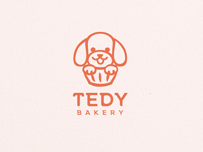bakery logo animal logo bakery logo cupcake logo cute logo dog logo graphic design logo logo design puppy logo