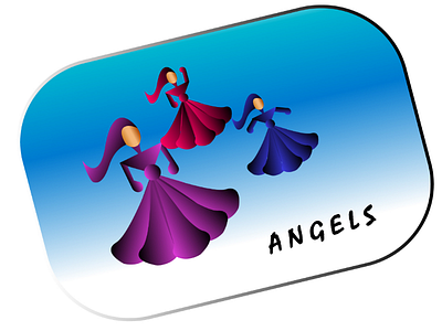 Angel angel symbol art barbie branding business card cartoon colourful graphic design graphic designing icon identitydesign illustration illustrator logo logotype mark vector