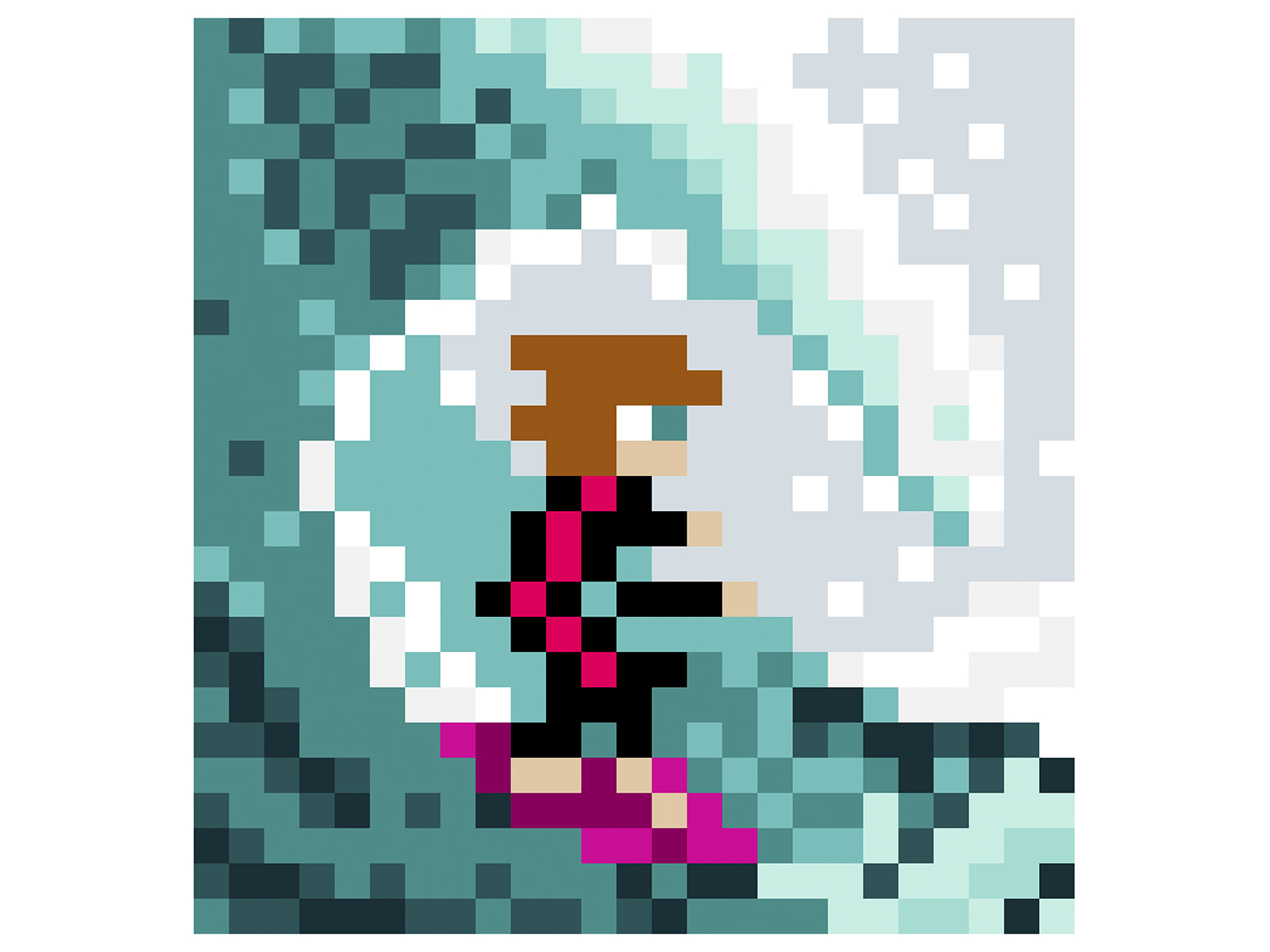 Pixel Surfing By Arina On Dribbble