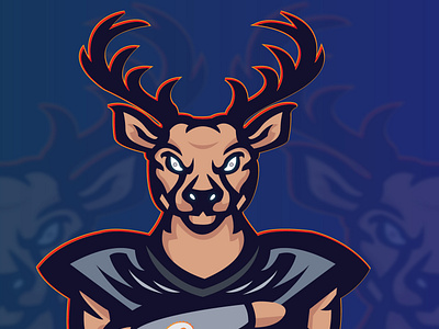 My mascot logo "Hurn" the hunter