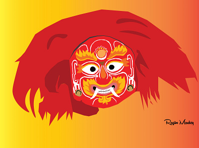 Lakhe illustration