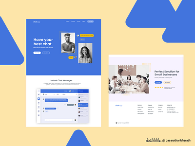 ChatApp_Website_Design design ui ux web