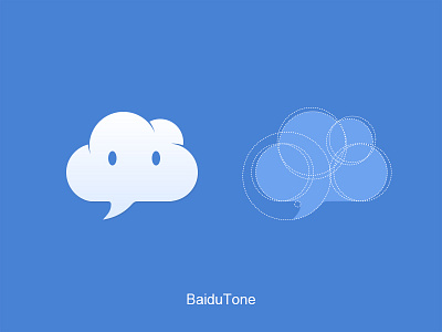 icon baidu chat cloud enterprise icon logo