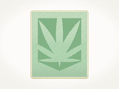 let's make weed classy illustration logo marijuana weed