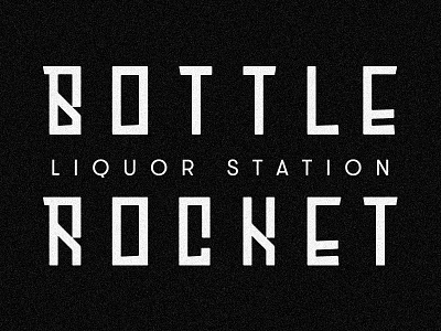 Always a Good Idea alcohol custom type liquor store logotype