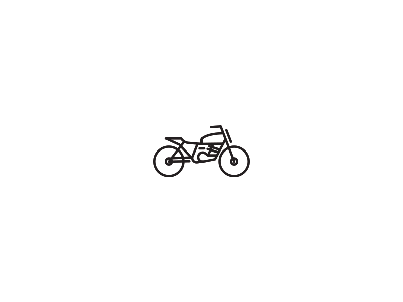 Motorcycle Icons icons monoline moto motorbikes motorcycles