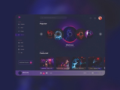 Musical Online Gala | Music Web Template