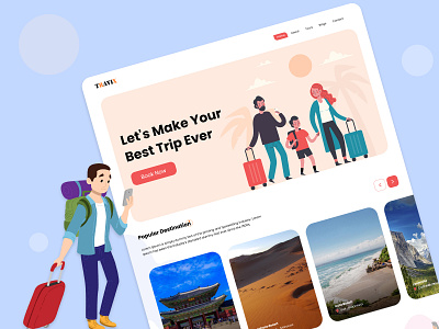 For an Enhanced Traveling Experience  | Travel Web Development