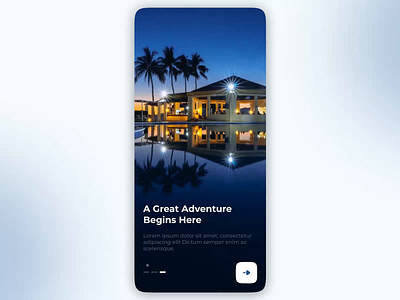 🏨Hotel Booking App📱 UI agency blue booking destination figma hotel hotel booking minimal reservation room booking ticket tourism travel travel agency trip uiux vacation