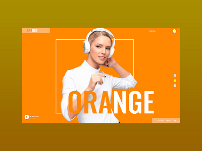 Orange - Landing Page