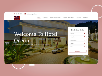 Hotel Booking Web Ui