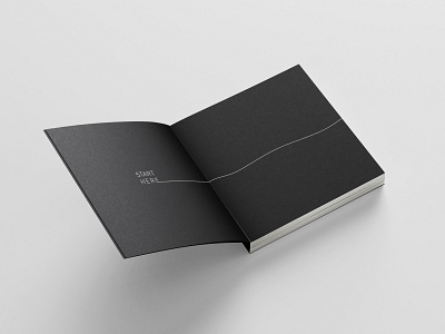 Start Here_ book bookdesign layout minimal typogaphy