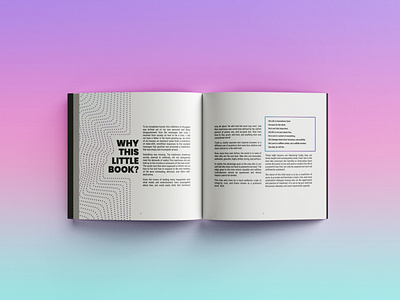 Not just because its beautifully designed! :D book bookdesign booklet design layout layoutdesign typesetting typography