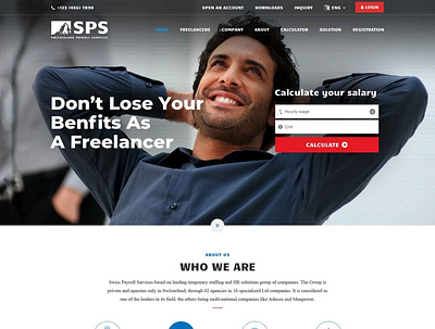 Corporate Website for Switzerland corporate website design