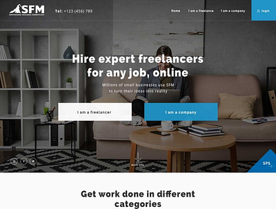 Freelance Website for Swiss Freelance