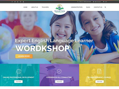 LMS Website for Training for Teachers