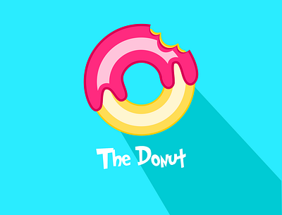 DONUT design illustration logo