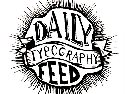Daily Typography Feed typography feed daily lettering handletter design illustration challenge