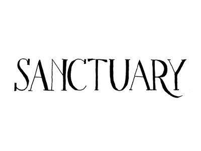 Sanctuary challenge daily design feed handletter illustration lettering typography
