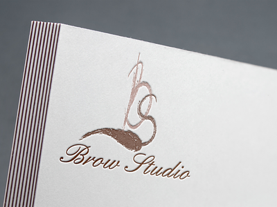Лого для студии бровей лого logotype brand web design