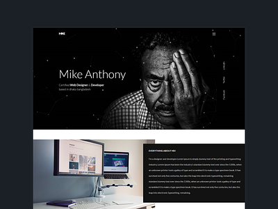 Mike - Personal Portfolio Template