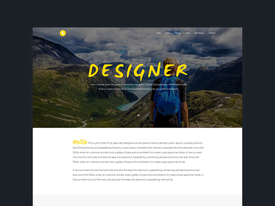 Latos - Creative Personal Portfolio Template