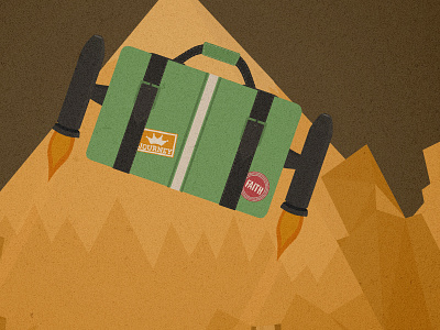 Parenting Summit jetpack mountains parenting suitcase summit