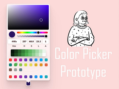 Color Picker branding color design frontend graphic design illustration logo ui ux vector web