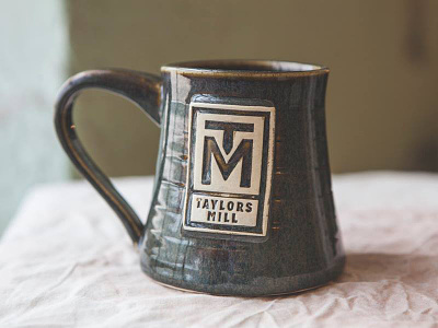 Taylors Mill Mug branding ceramics logo mug