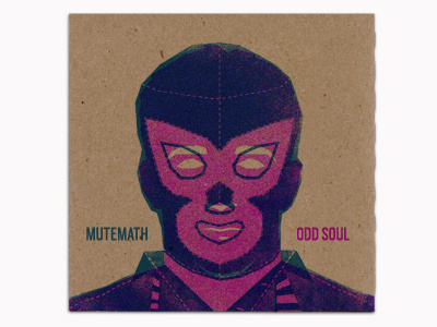 variant cover number 2 cd sleeve lucha libre luchador math mute mutemath odd soul single