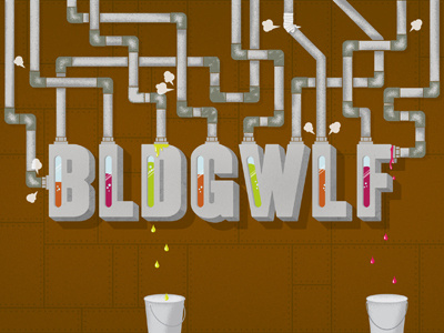 Final BLDGWLF Wallpaper buckets drips drops hibbityhops juice pipes steam wallpaper windows
