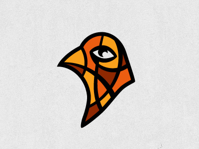 1 of a few icon options for a photographer friend bird black bird cherokee icon illustration indian logo native american stained glass