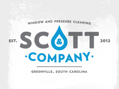 Scott & Co. ba blue da dee drop pressure washing water