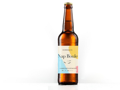 Nap Boule- B3 Brewing Co. bottle design