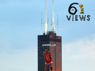 Michael Jordan “Views from the 6 Chips”