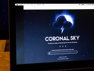 Coronal Sky website