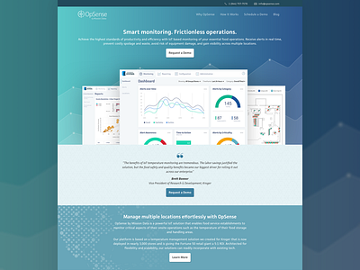 OpSense Homepage