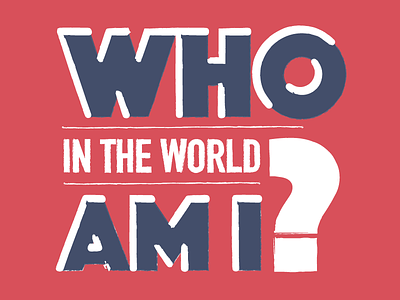 Who Am I? adobe cassaro design prompts illustrator puzzle who am i