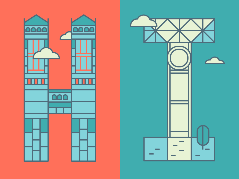 HI hi design prompts illustrator adobe architecture satellite satellite dish line