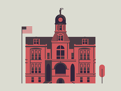 City Hall adobe america city city hall design prompts illustrator