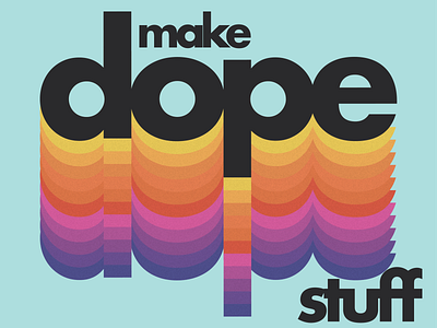 DOPE [updated] design dope illustration illustrations typography vector